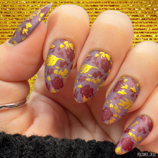 Victorian Easter (CjSH-09) Etched Nail Art Stamping Plate