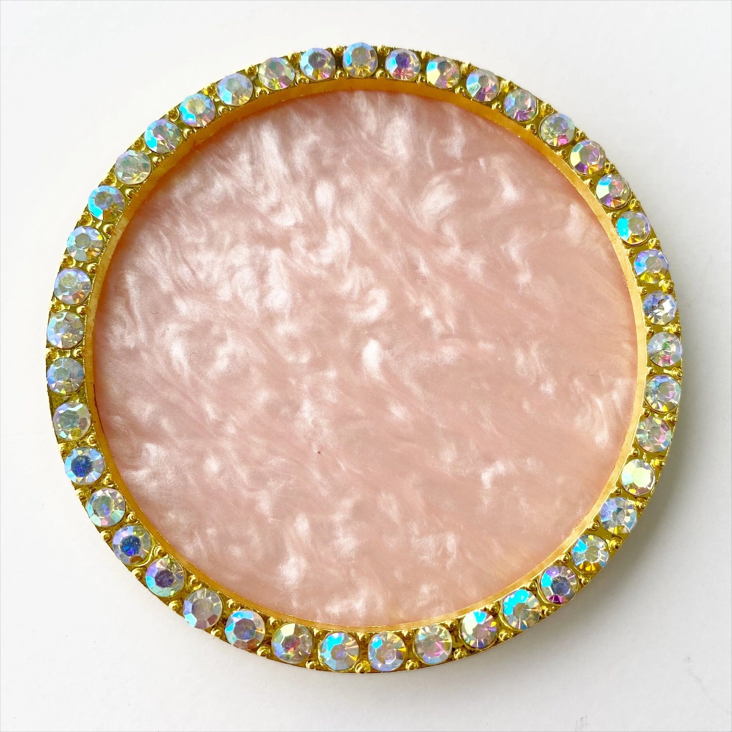 KoKo & Claire - Round Pink Palette with Crystals