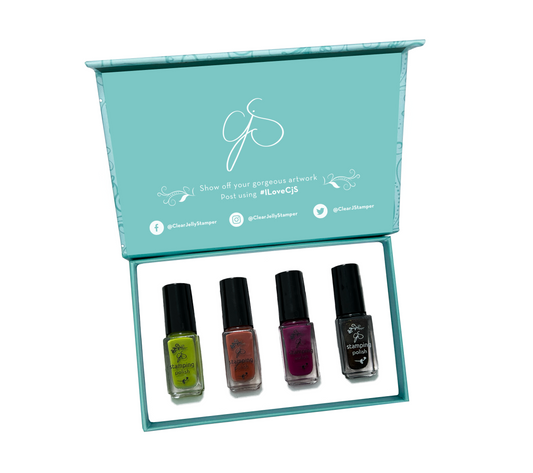 Nail Art Stamping Color Kit - Harvest (4 colors)