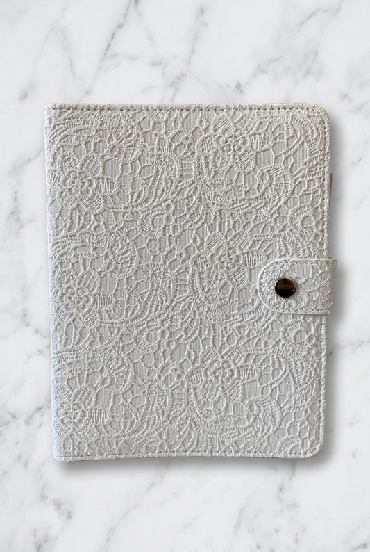 Large (6 Ring) - Stamping Plate Storage Binders - Lace (5 colors)
