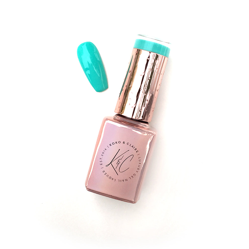0101 - Teal Sorbet Gel Polish KoKo & Claire