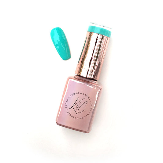 0101 - Teal Sorbet Gel Polish KoKo & Claire