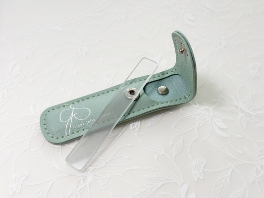 CjS Key Chain with Glass File