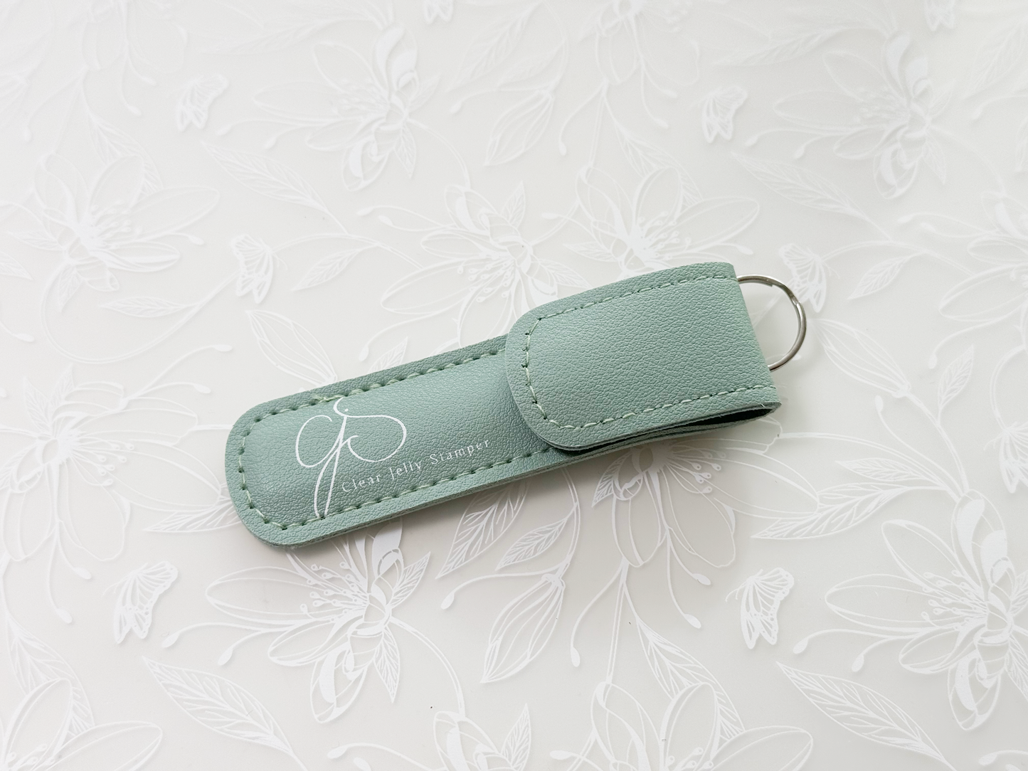 CjS Key Chain with Glass File