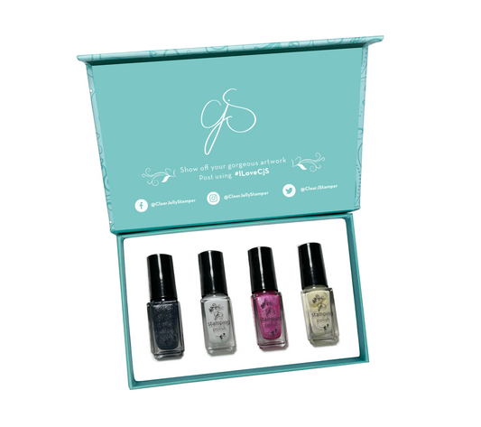 Nail Art Stamping Color Kit - Lover's Lane (4 colors)
