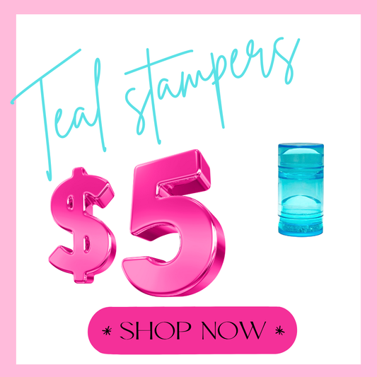 Lil Bling Stamper - Teal