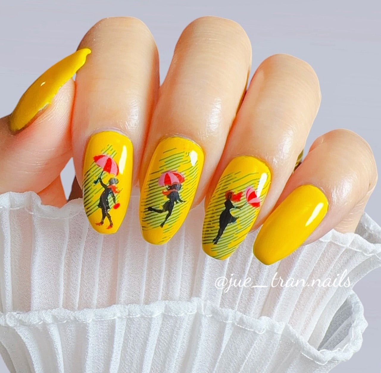 Splish Splash (CjS-141) Etched Nail Art Stamping Plate