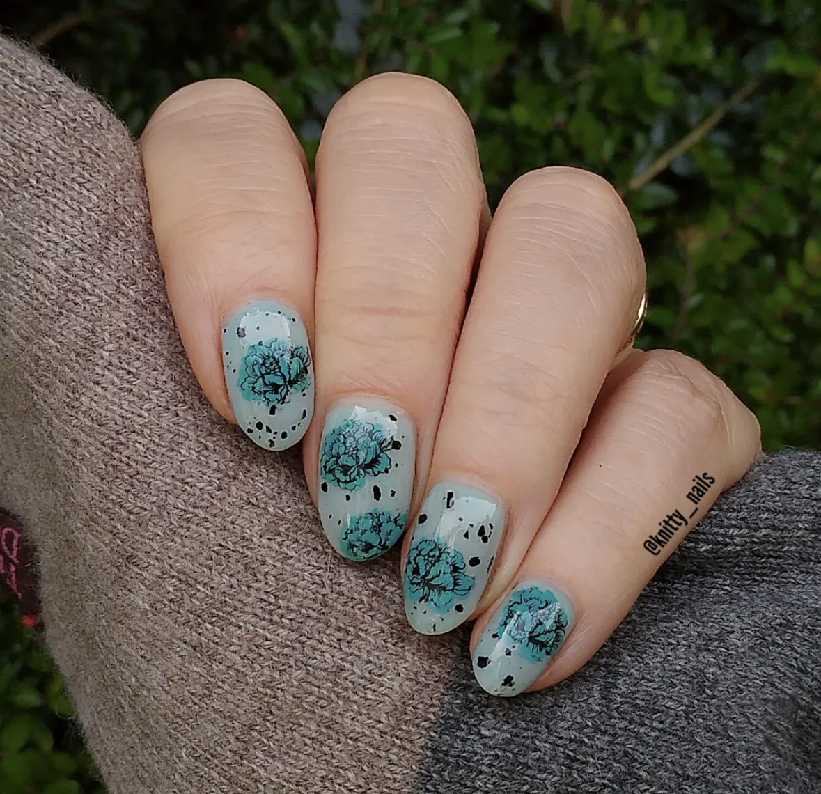 Textiles Series - 3 (CjS-191) Etched Nail Art Stamping Plate