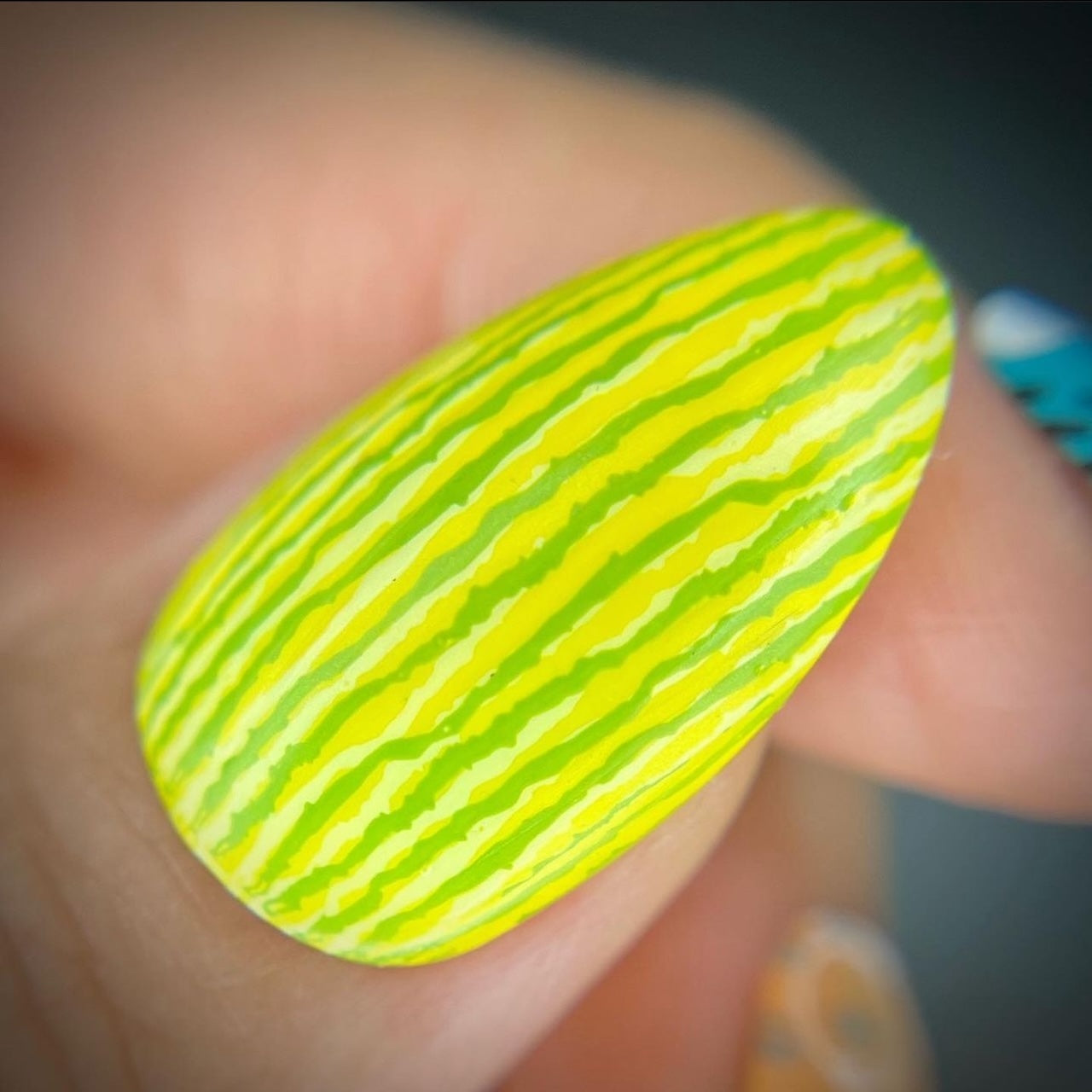 Fruit Cocktail Collection - Tropical Sensation (CjS-211) Etched Nail Art Stamping Plate