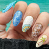 I Melt for Summer (CJS-212) Steel Nail Art Layered Stamping Plate