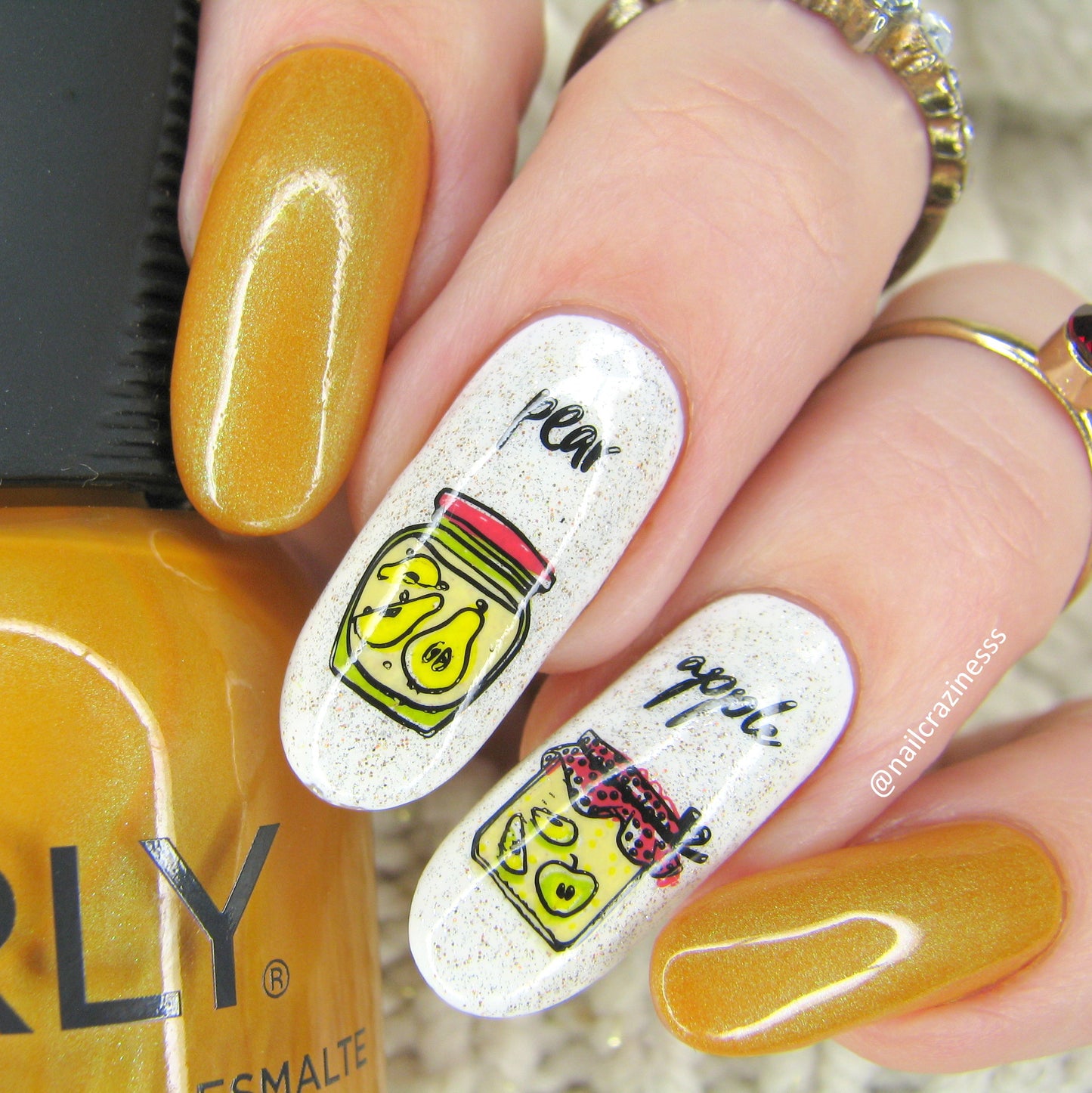 That's My Jam (CjS-262) Etched Nail Art Stamping Plate