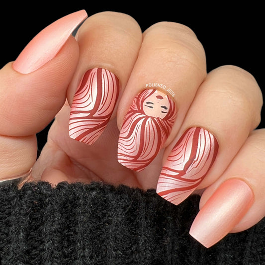 beautiful-manicure-showing-nail-art-of-a-girl-with-wavy-long-hair