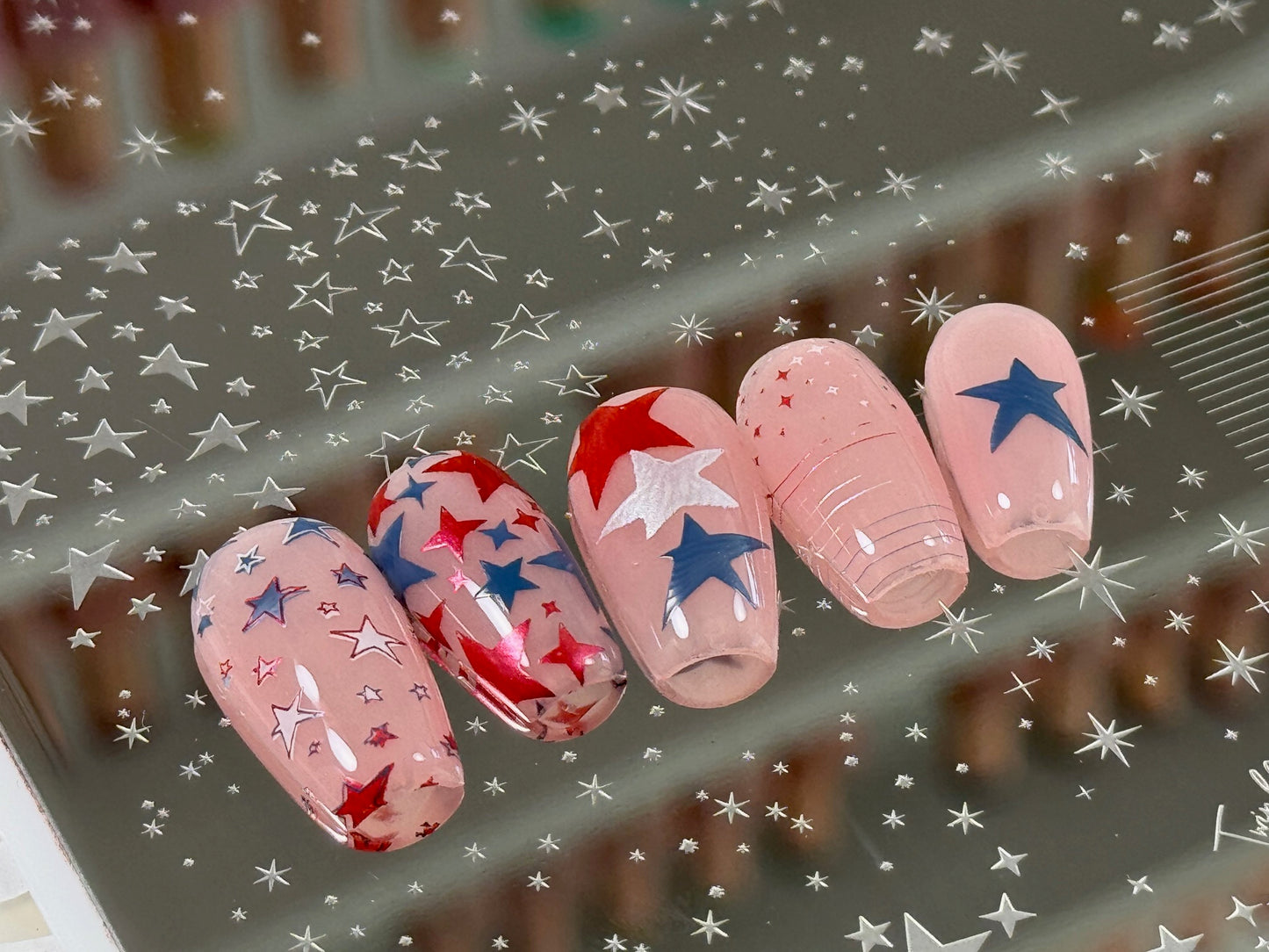 Twinkle Twinkle (CjS-384) Etched Nail Art Stamping Plate