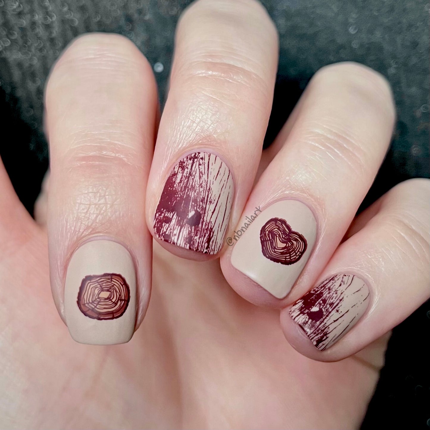 Knotty but Nice (CjS-389) Etched Nail Art Stamping Plate