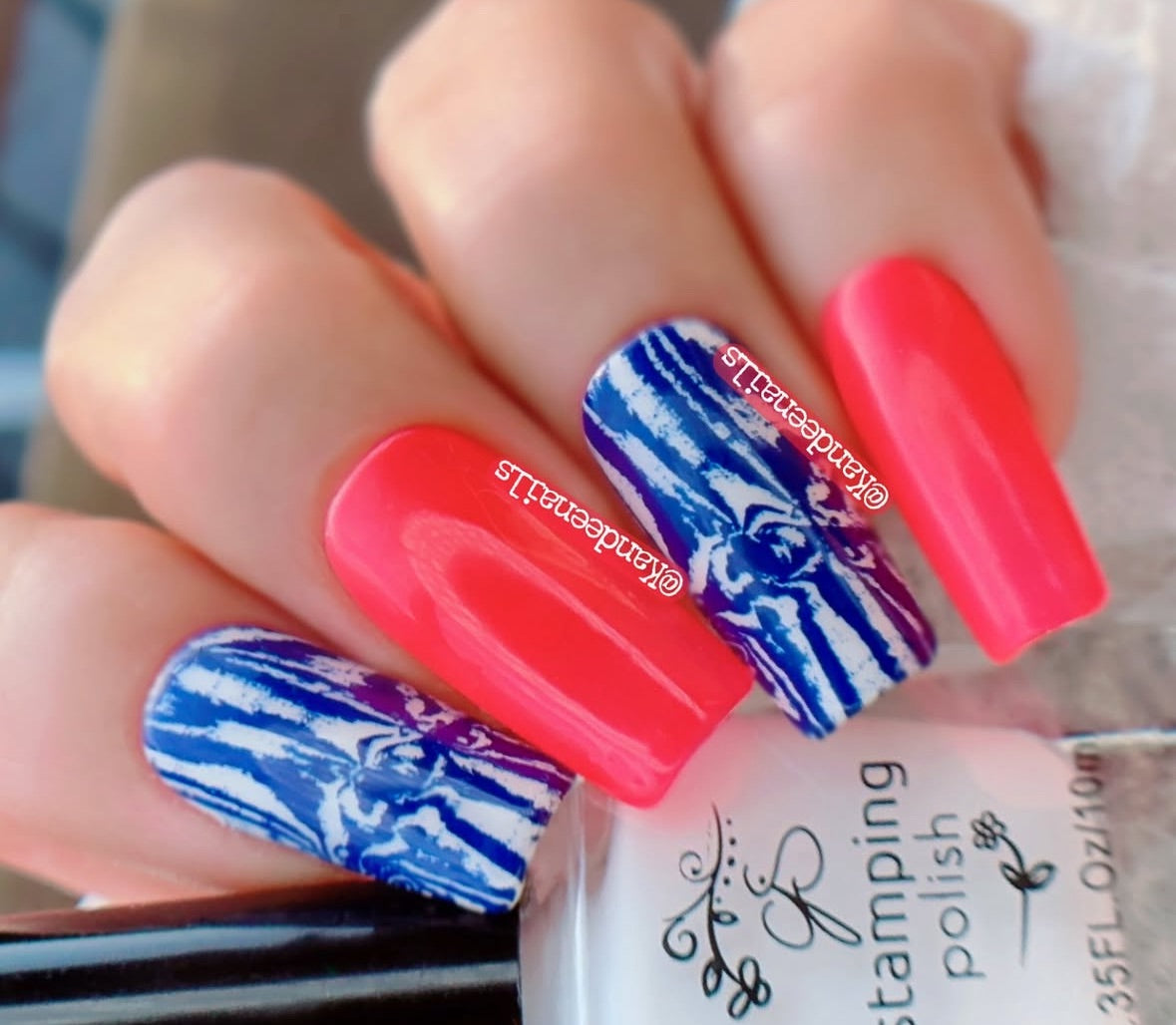 Knotty but Nice (CjS-389) Etched Nail Art Stamping Plate