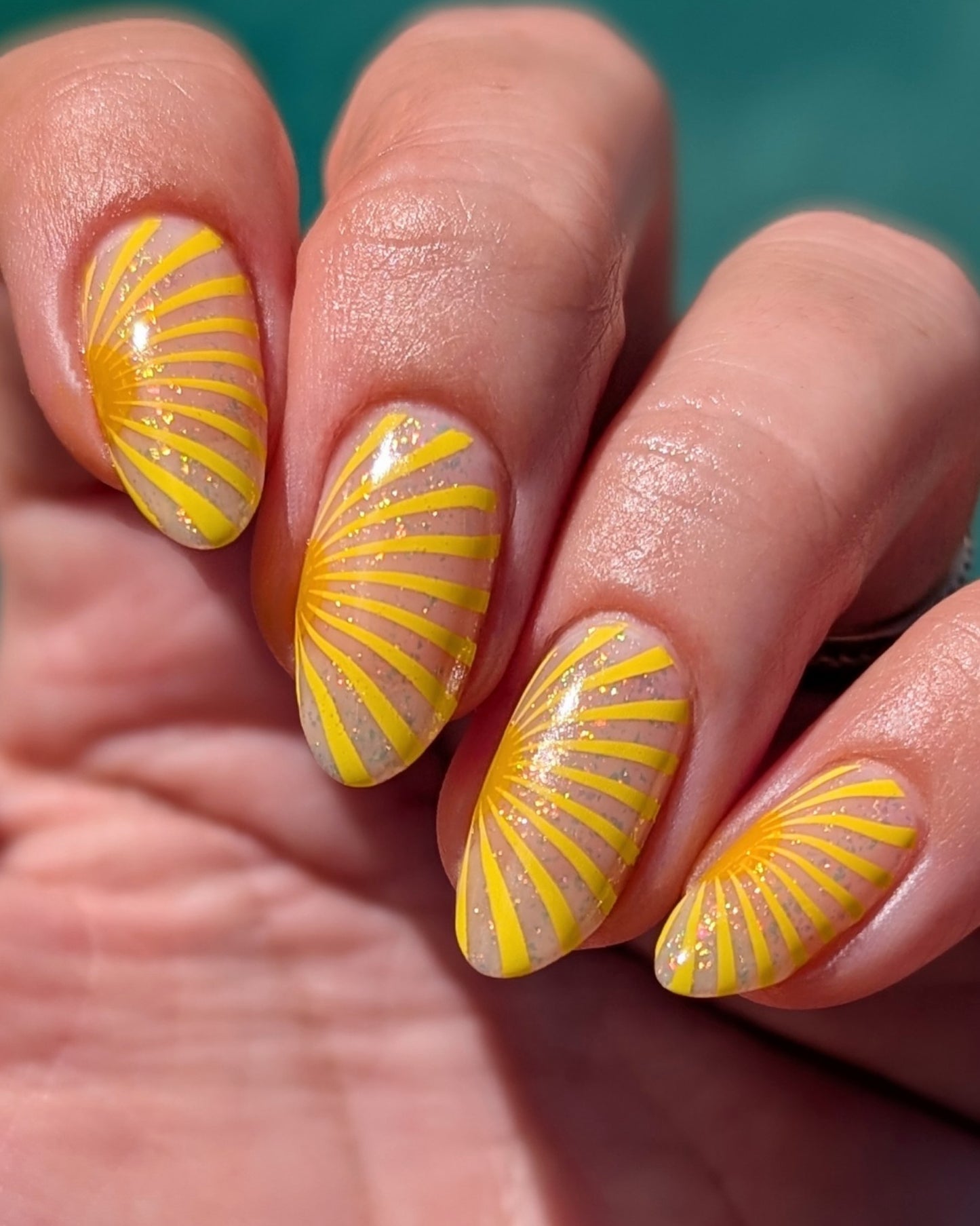 Retro Summer (CjS-391) Steel Nail Art Layered Stamping Plate