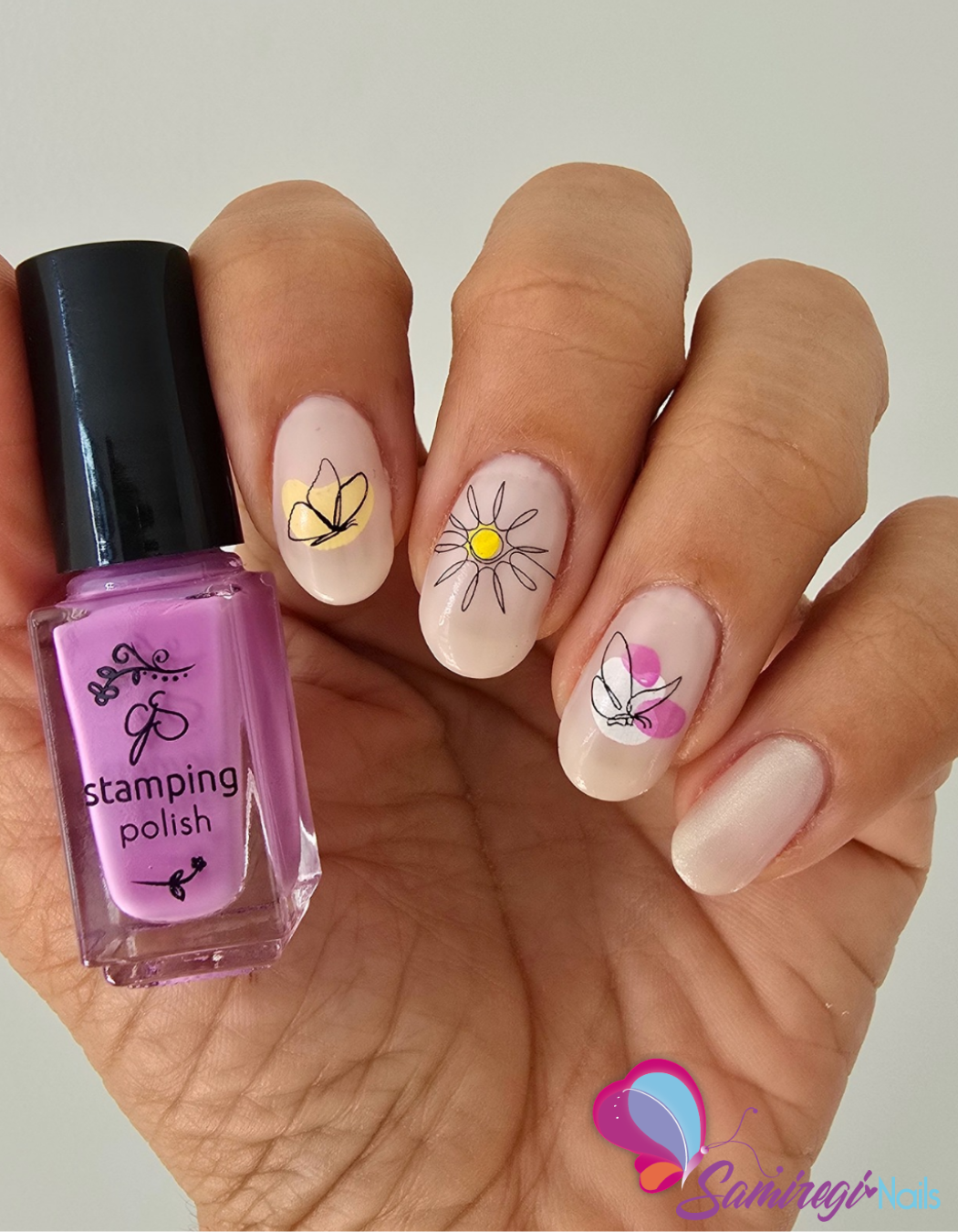 Mod Life Series - Animal Kingdom (CjS-407) Etched Nail Art Stamping Plate