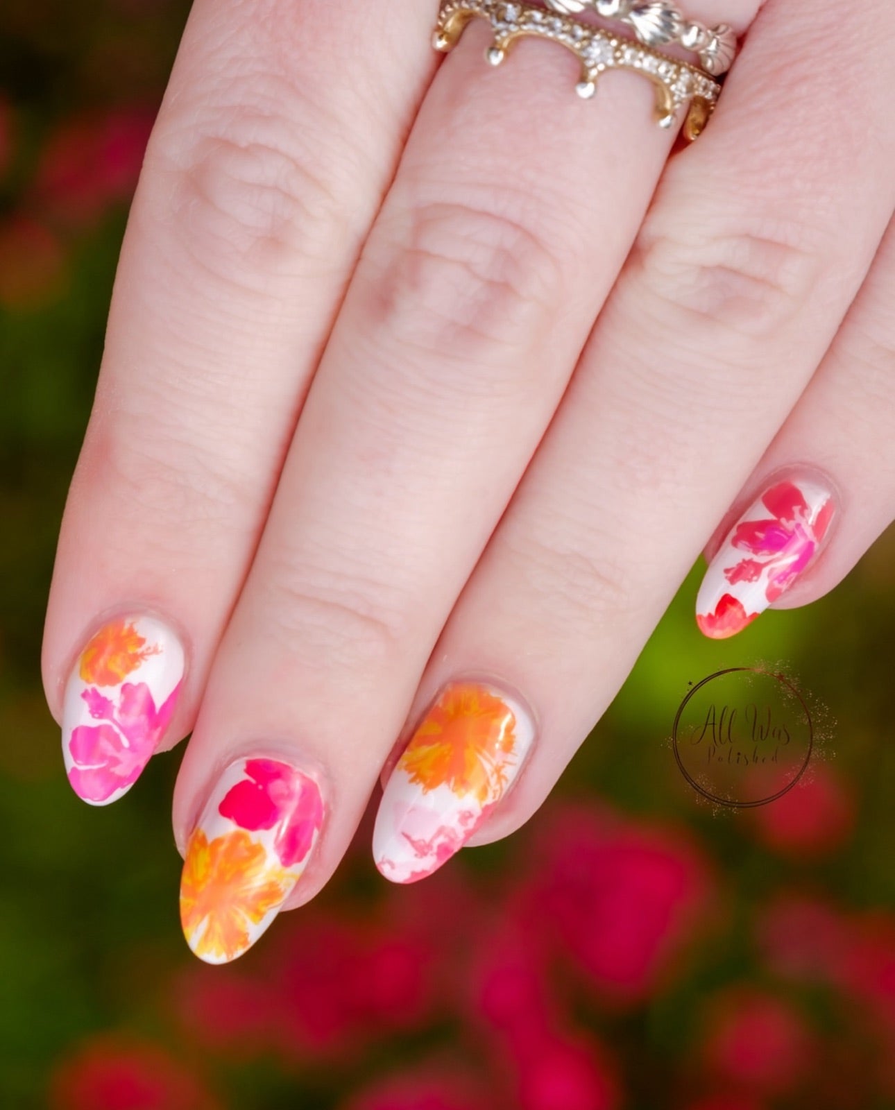 Fabulous Flamingo (CjS-57) Etched Nail Art Stamping Plate