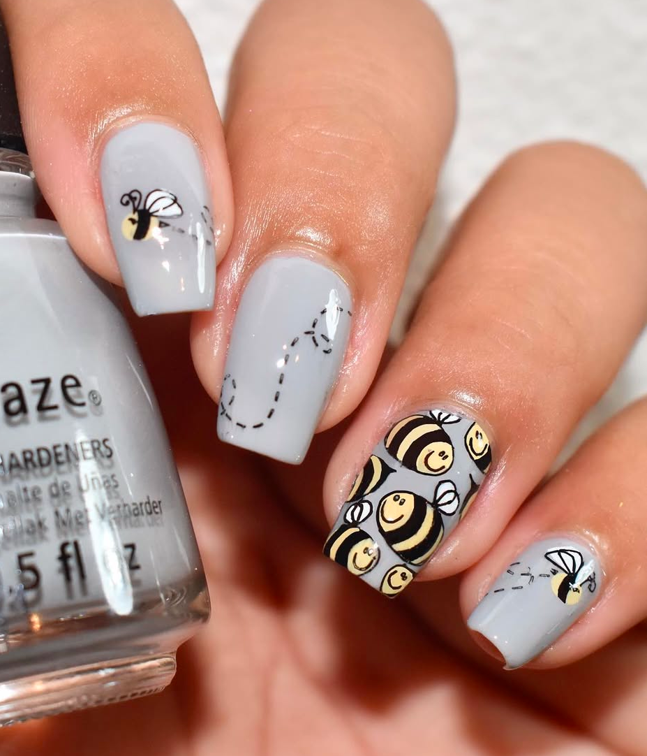 Petals on Point (CjS-65) Etched Nail Art Stamping Plate