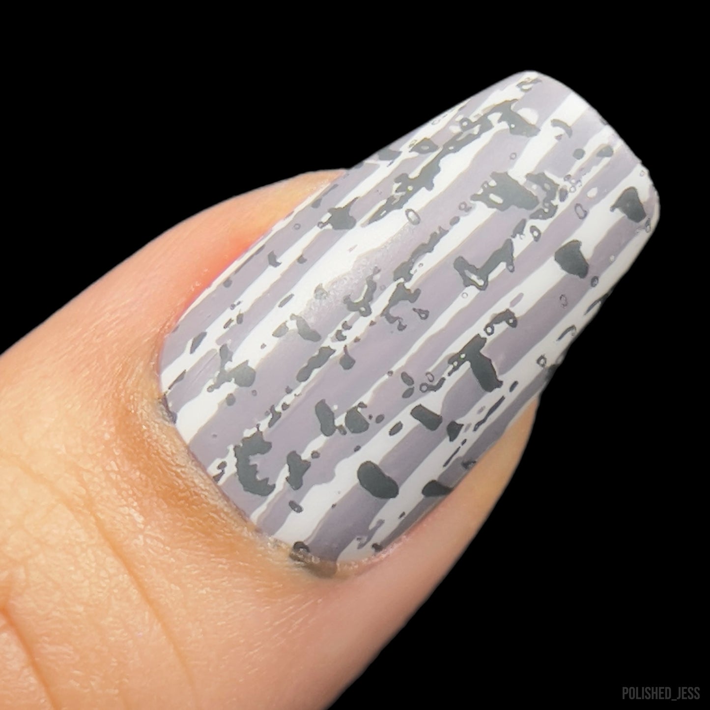 Texture Essentials - Nature's Law (CjS-69) Etched Nail Art Stamping Plate