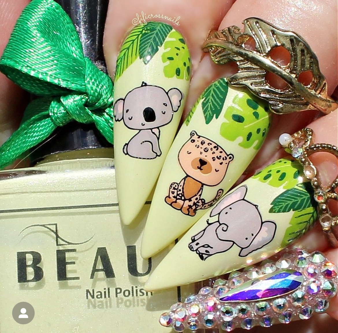 Beginner Edition (CjS-B-TWO) Steel Nail Art Stamping Plate