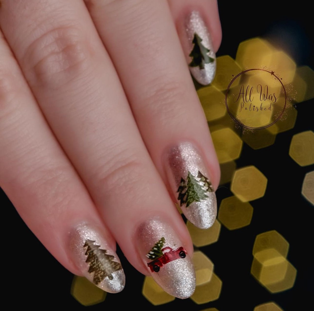 Patterned Holidays (CjSC-60) Etched Nail Art Stamping Plate
