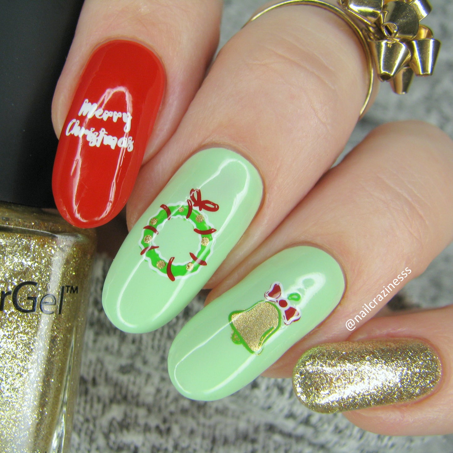 Oh, What Fun! (CjSC-64)Etched Nail Art Stamping Plate