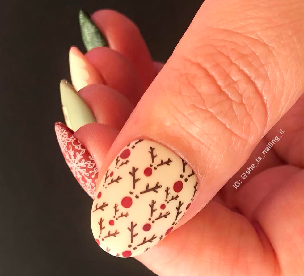 Gather Near to Us (CjSC-80) Etched Nail Art Stamping Plate