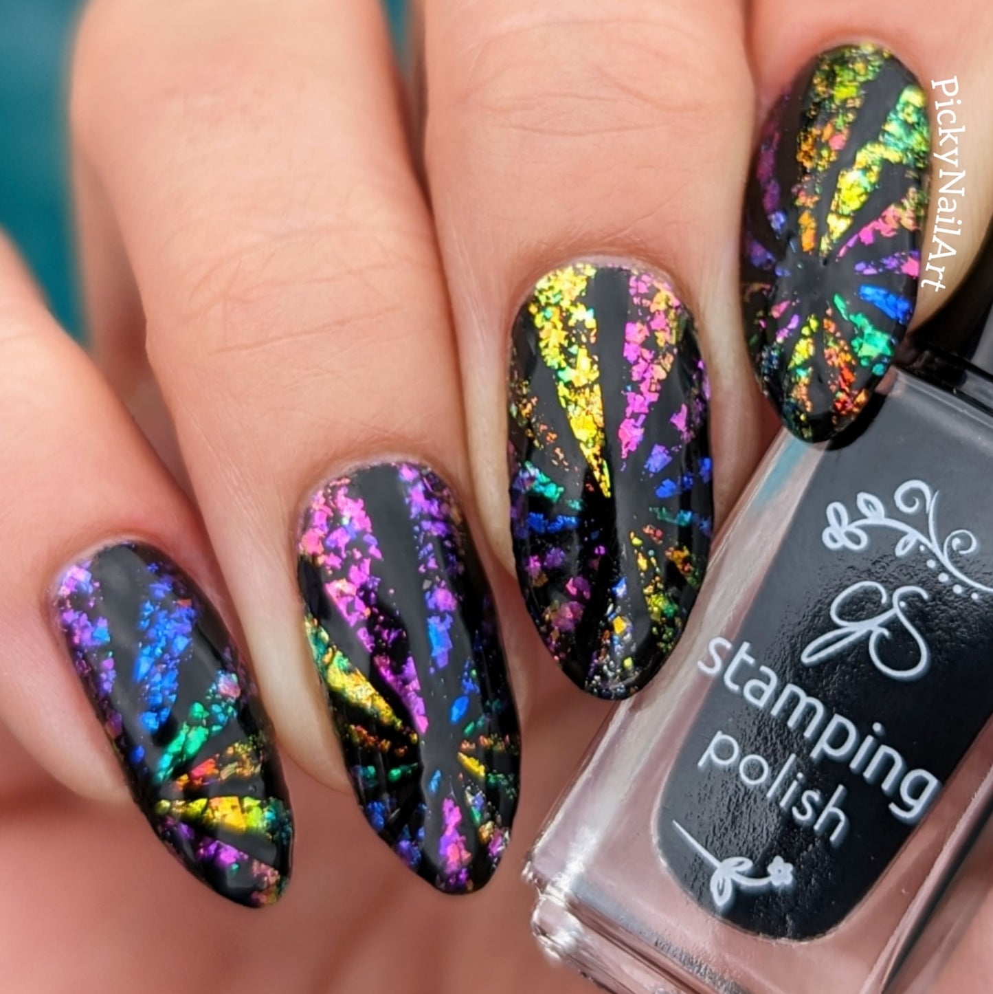Lamb of God (CjSH-106) Etched Nail Art Stamping Plate