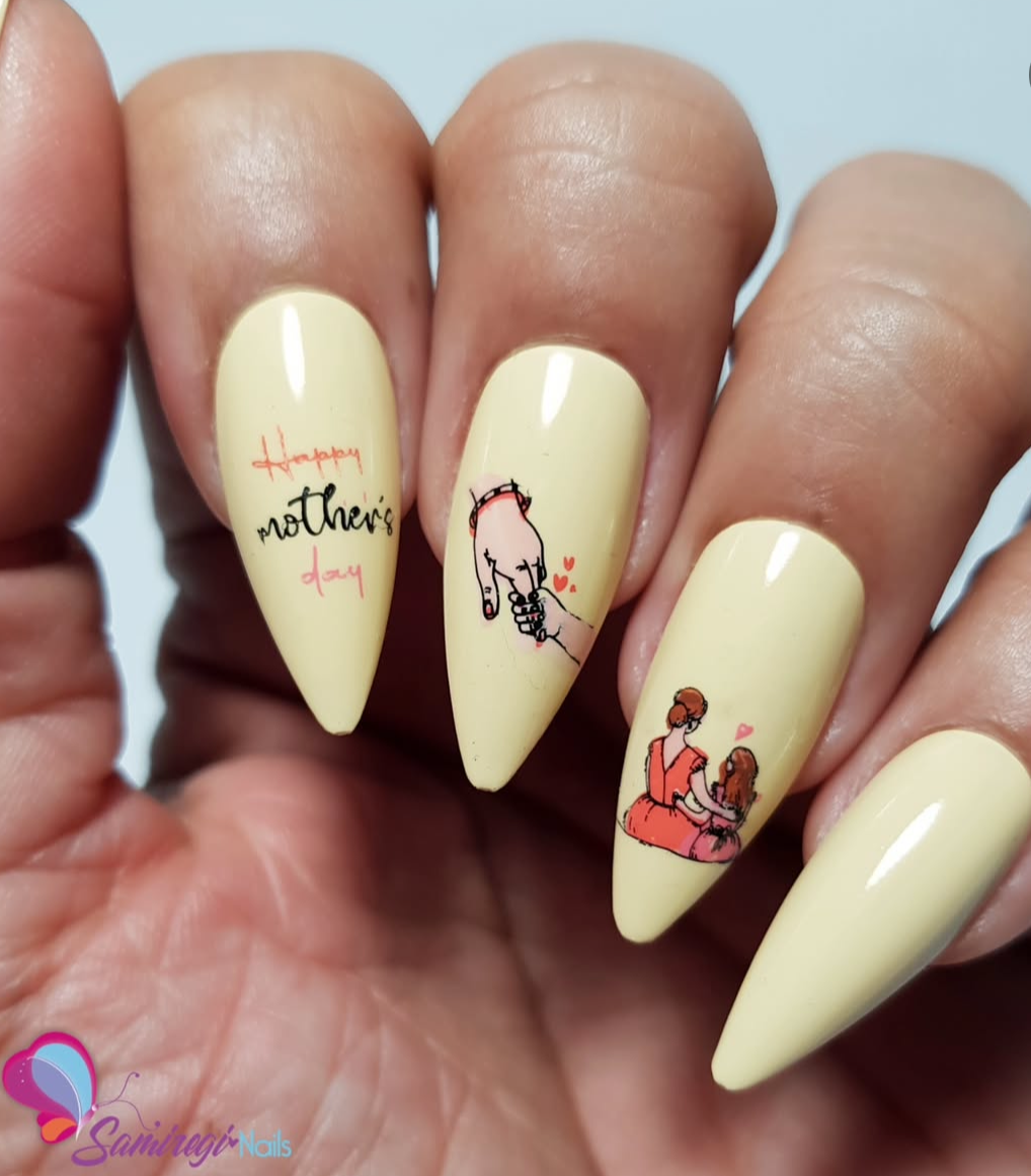 Mom and Dad's Day (CjSH-108) Etched Nail Art Stamping Plate