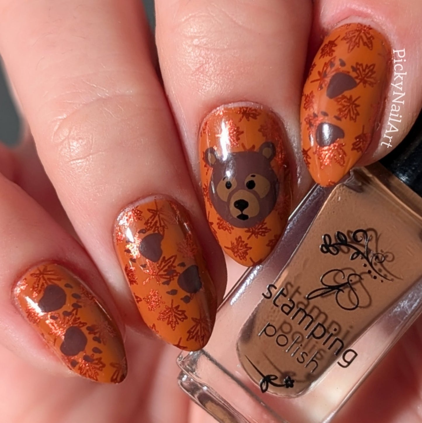 Happy Canada Day! (CjSH-113) Etched Nail Art Stamping Plate