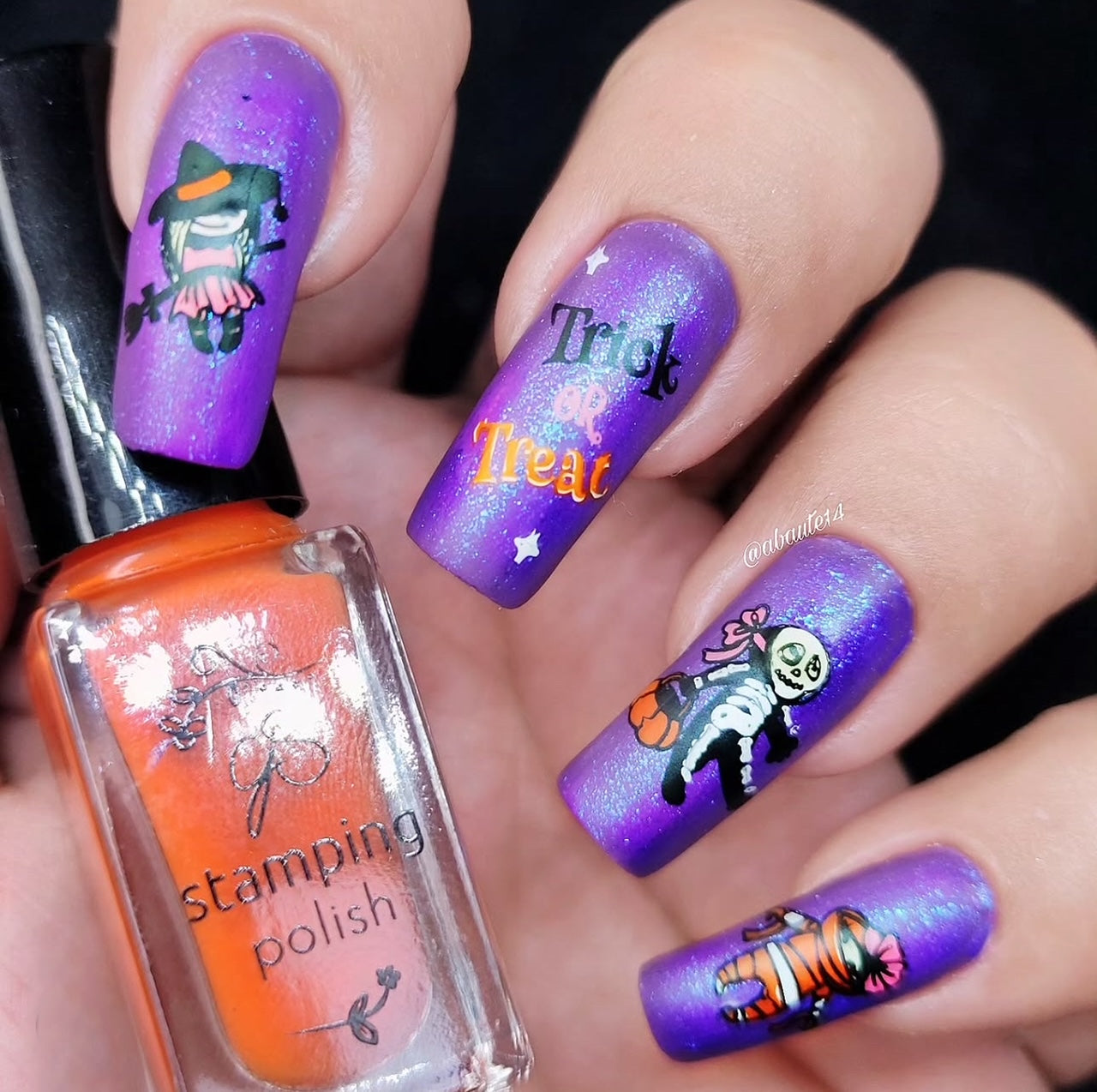 Ghoulish Giggles (CjSH-121) Etched Nail Art Stamping Plate