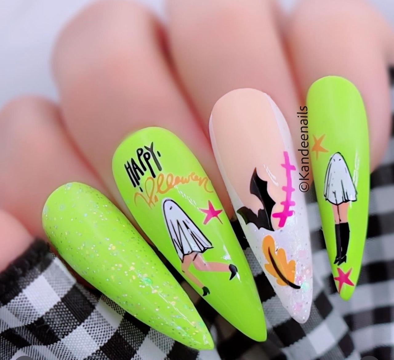 Scary Night (CjSH-123) Etched Nail Art Stamping Plate