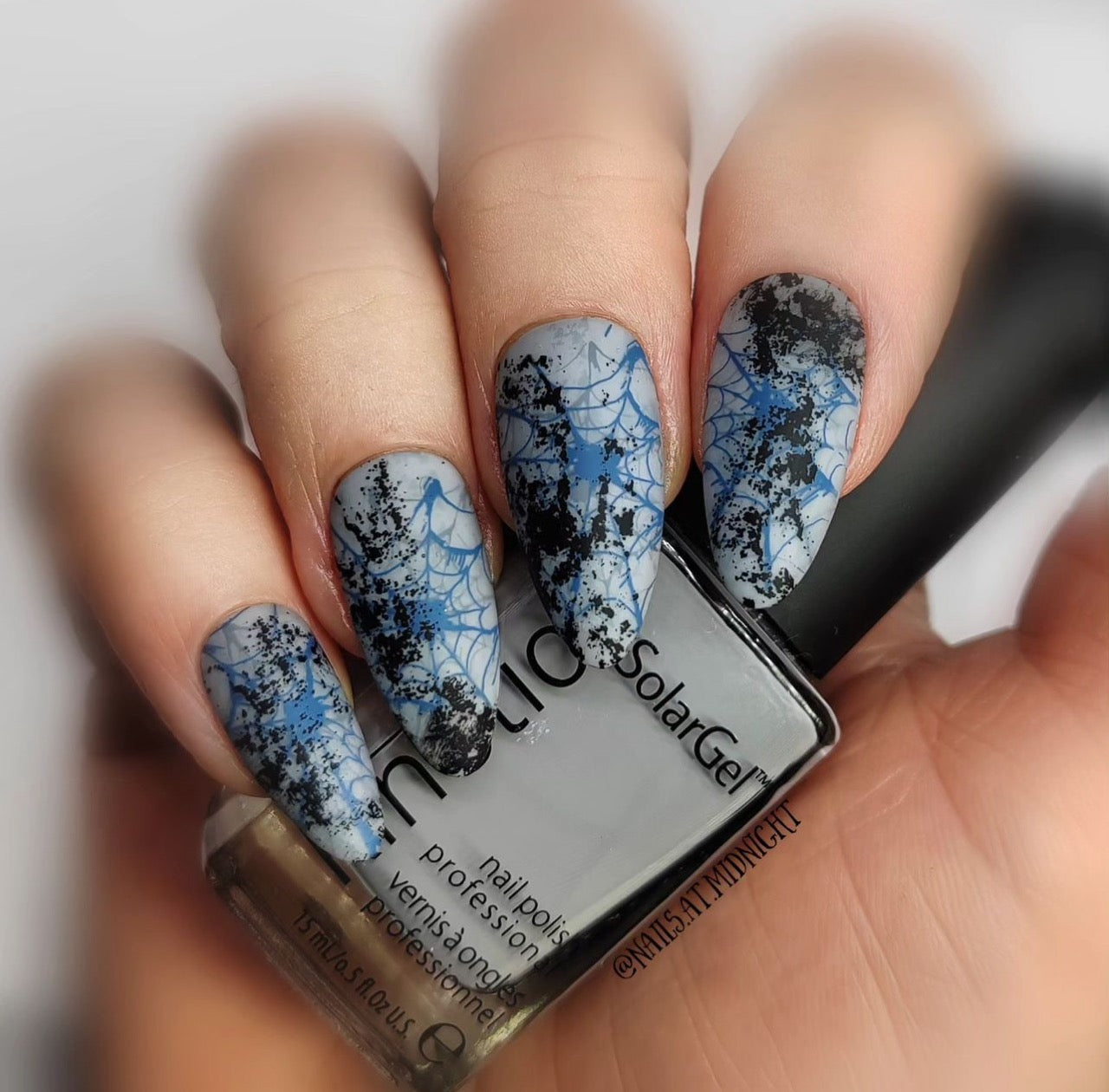 Creepy Hollow (CjSH-37) Etched Nail Art Stamping Plate