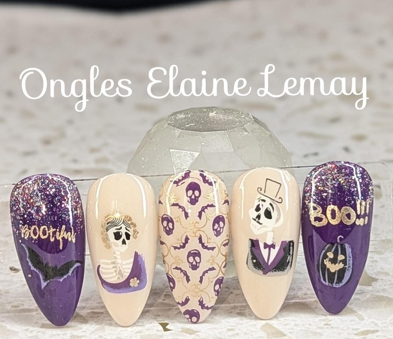 BOO-tiful (CjSH-47) Etched Nail Art Stamping Plate