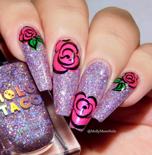 Easter Egg Dainty Decals (CjSH-54) Etched Nail Art Stamping Plate