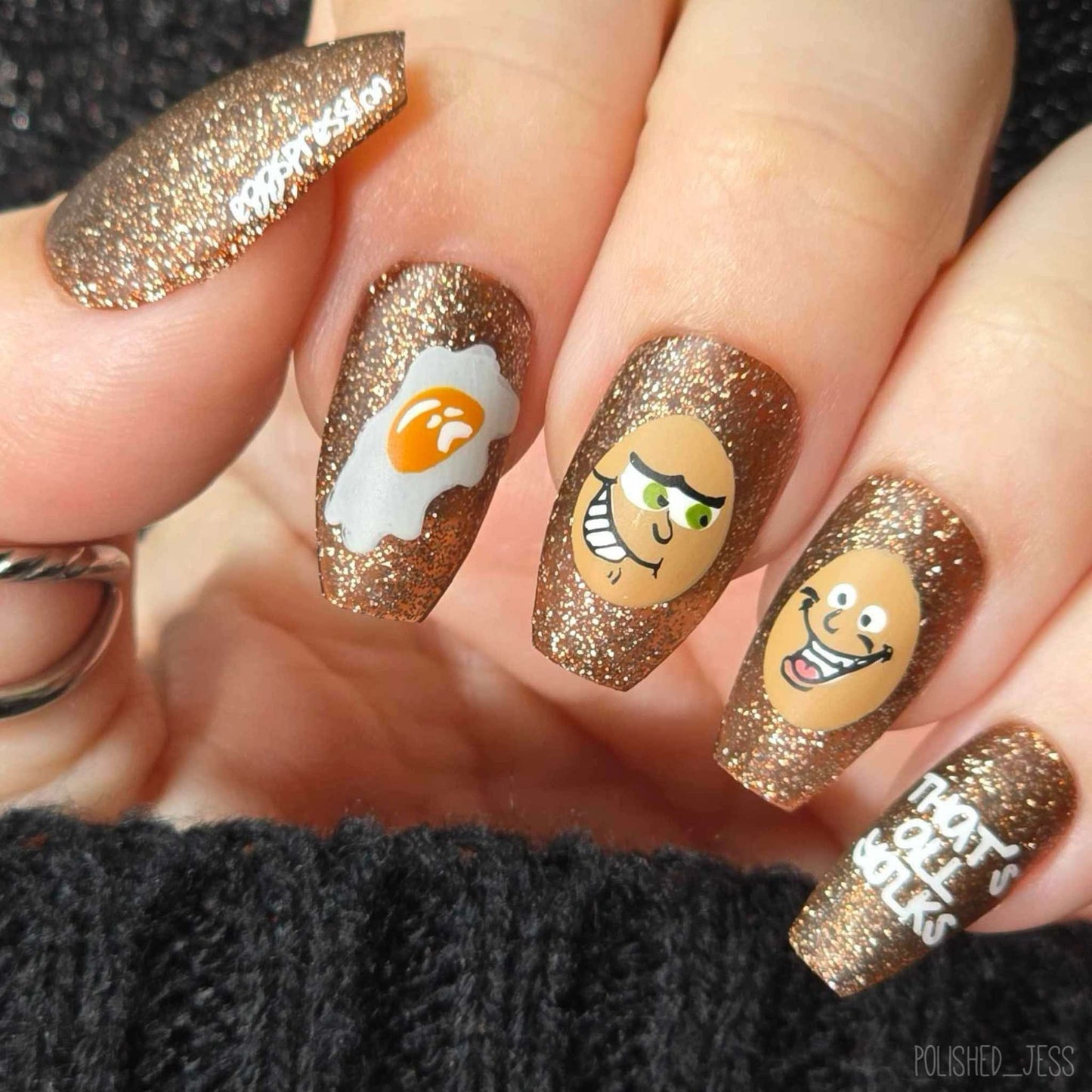 Eggspression (CjSH-64) Etched Nail Art Stamping Plate