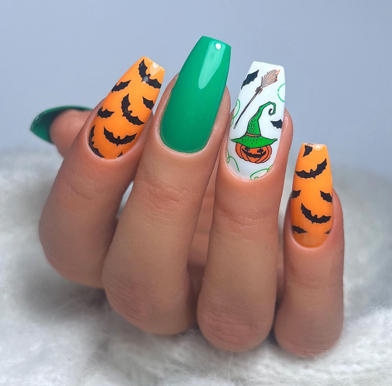 Sweet Little Witch (CjSH-90) Etched Nail Art Stamping Plate