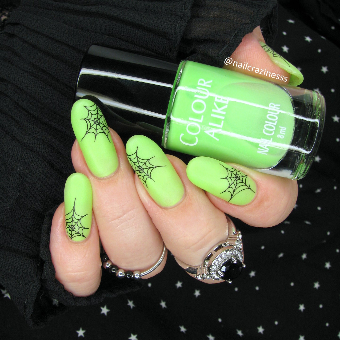 Sweet Little Witch (CjSH-90) Etched Nail Art Stamping Plate