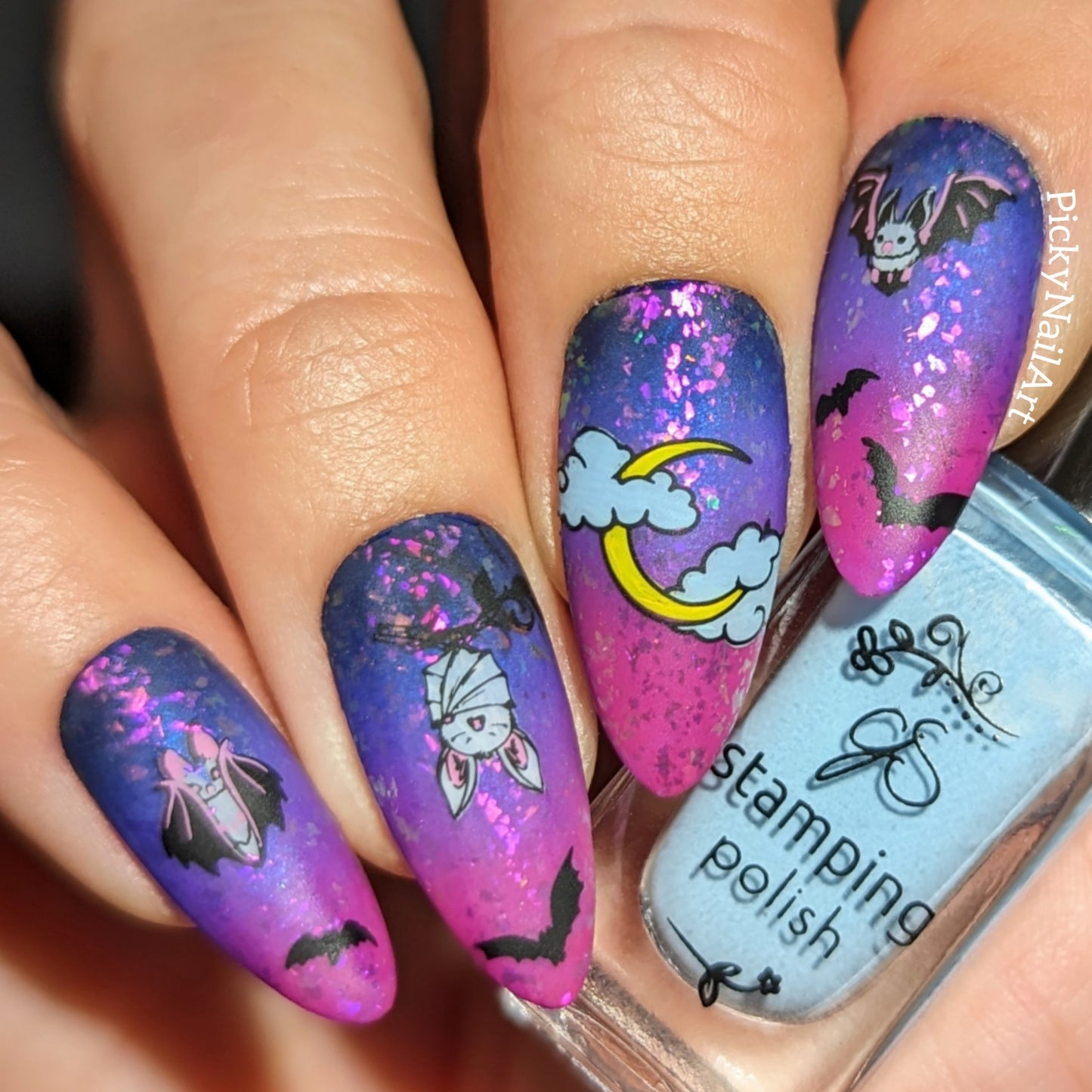 Cozy Crypt (CjSH-94) Etched Nail Art Stamping Plate