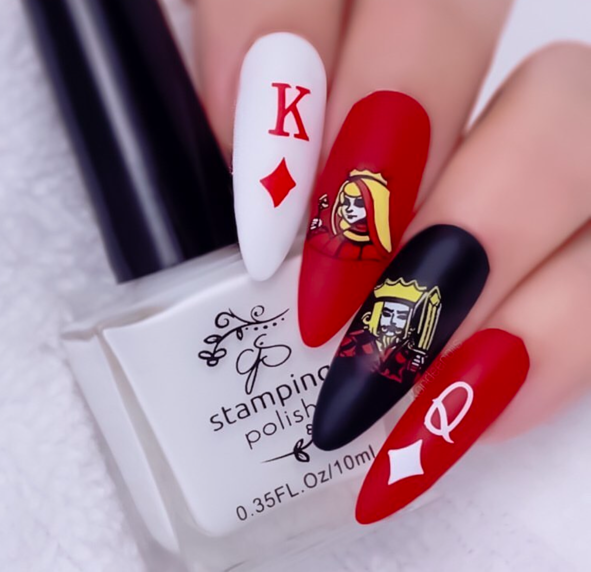 Roll the Dice! (CjSLC-47) Etched Nail Art Stamping Plate