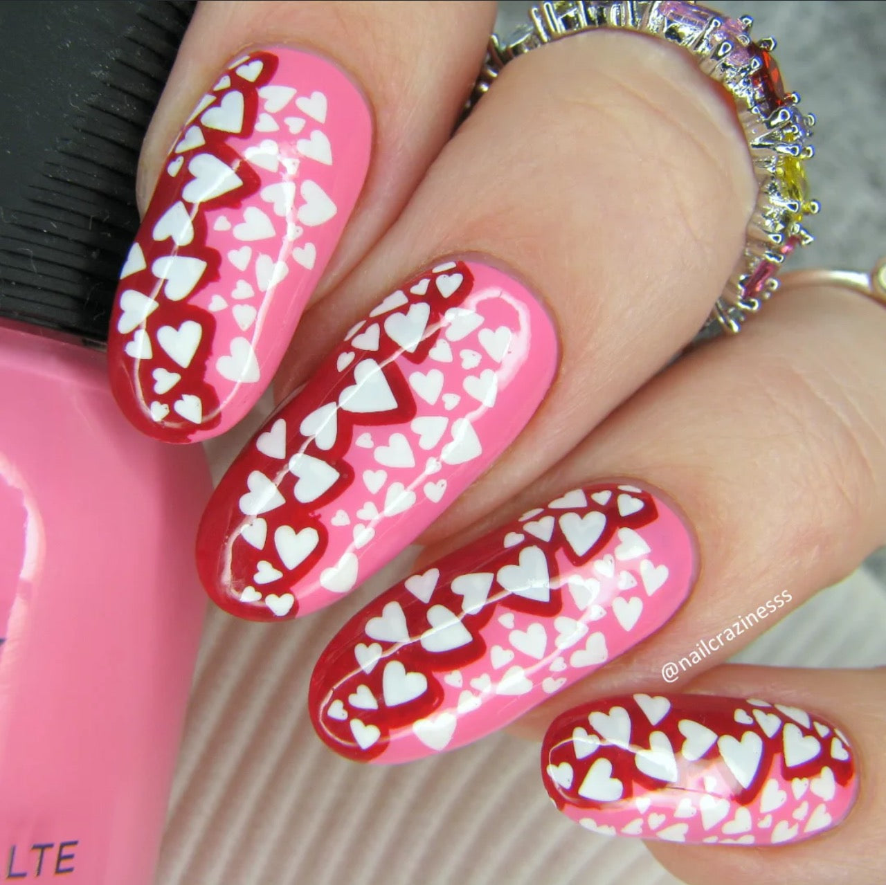 All you Need is Love (CjSV-24) Etched Nail Art Stamping Plate