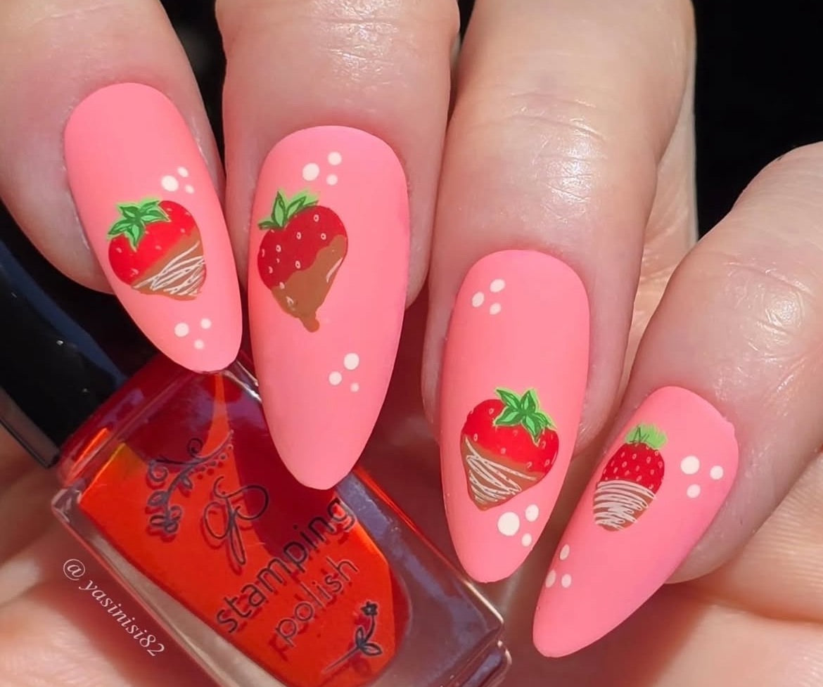 Sugar Rush (CjSV-53) Steel Nail Art Layered Stamping Plate