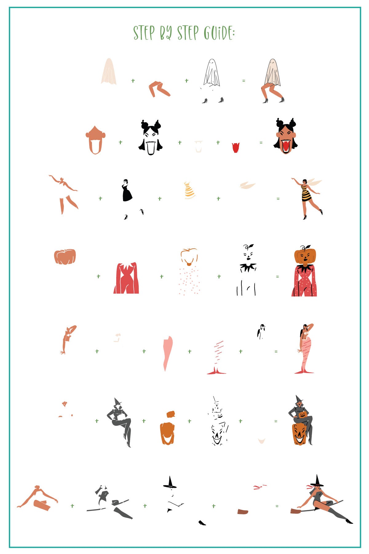 Scary Night (CjSH-123) Etched Nail Art Stamping Plate