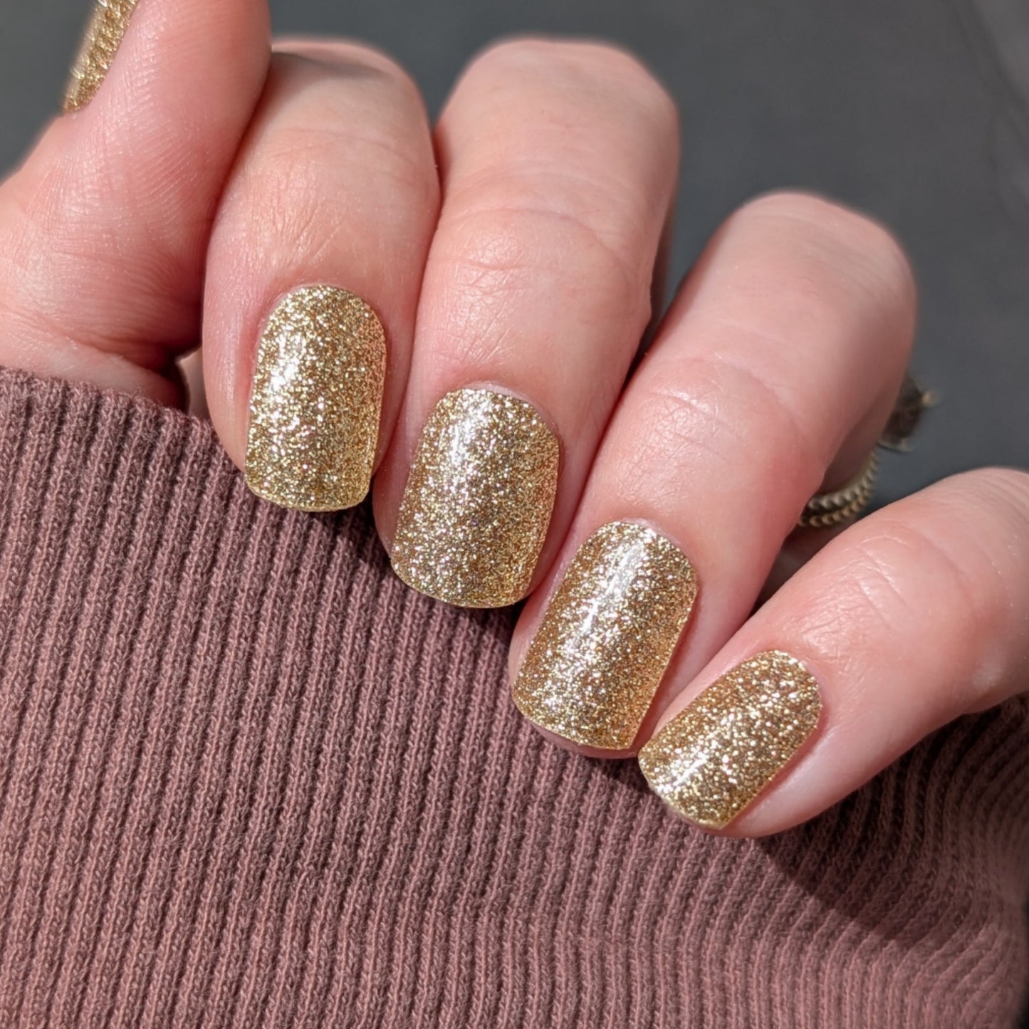 Clear Jelly Stamper Gel-ly Wraps - Gold (026)