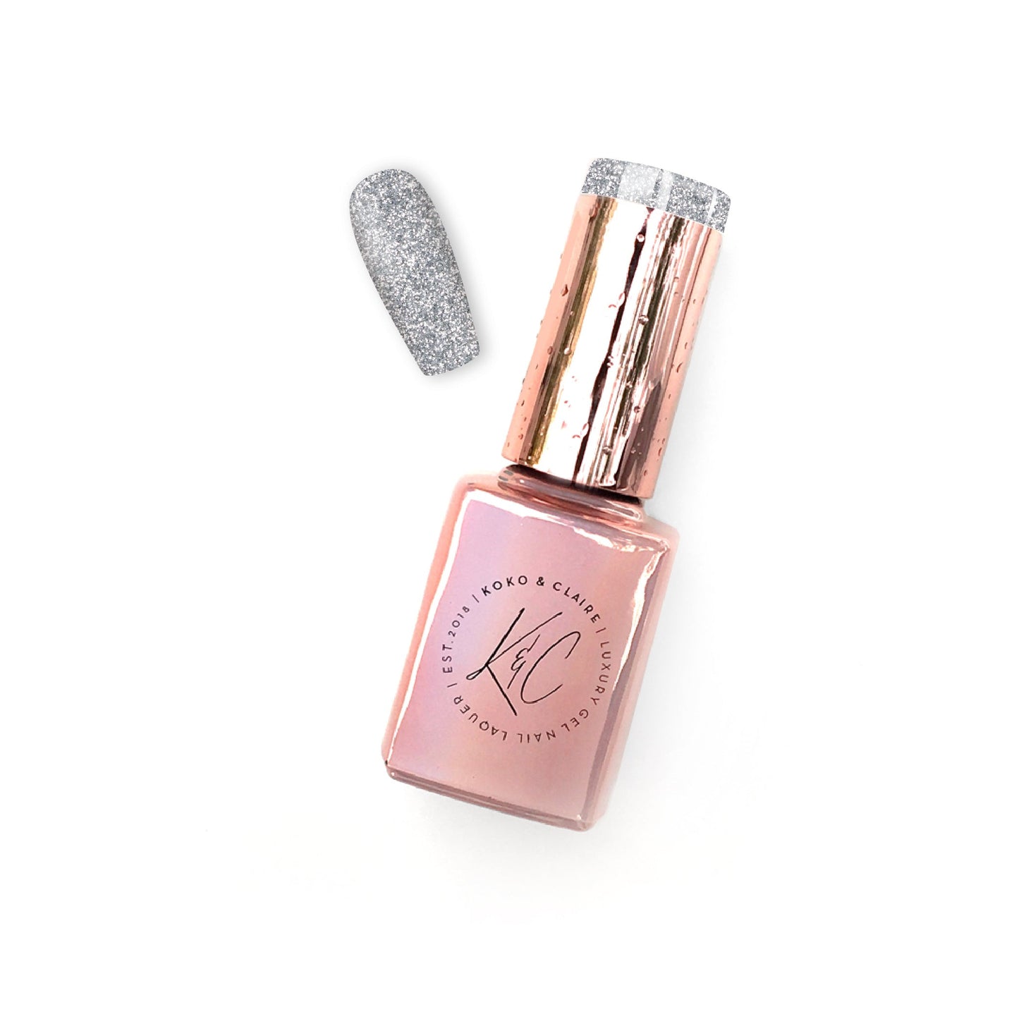 110 - Velvet Confetti - Silver (Top Coat) Foundation KoKo & Claire