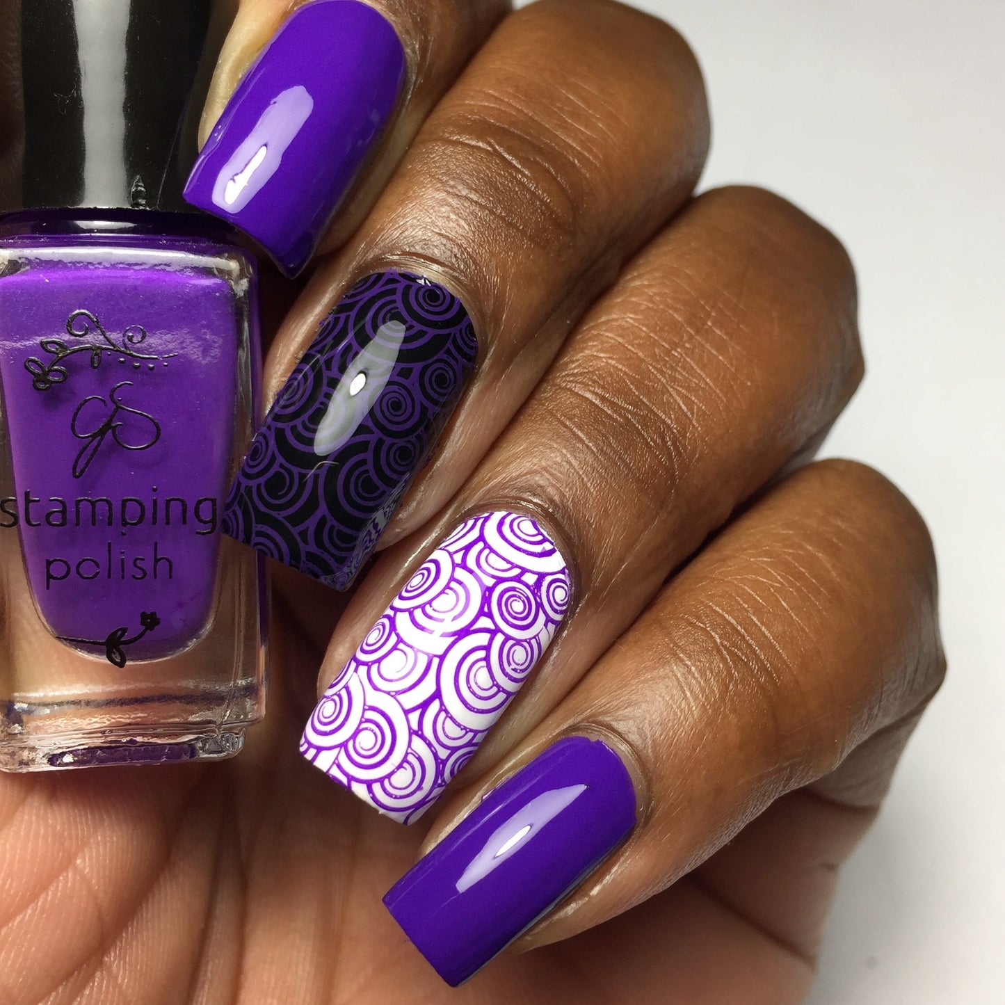 #16 Shiraz - Nail Stamping Color (5 Free Formula) Polish Clear Jelly Stamper