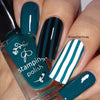 #39 Teal or no Deal - Nail Stamping Color (5 Free Formula) Polish Clear Jelly Stamper 