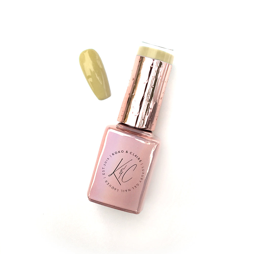 0107 - Mallory Loves Mustard Gel Polish KoKo & Claire