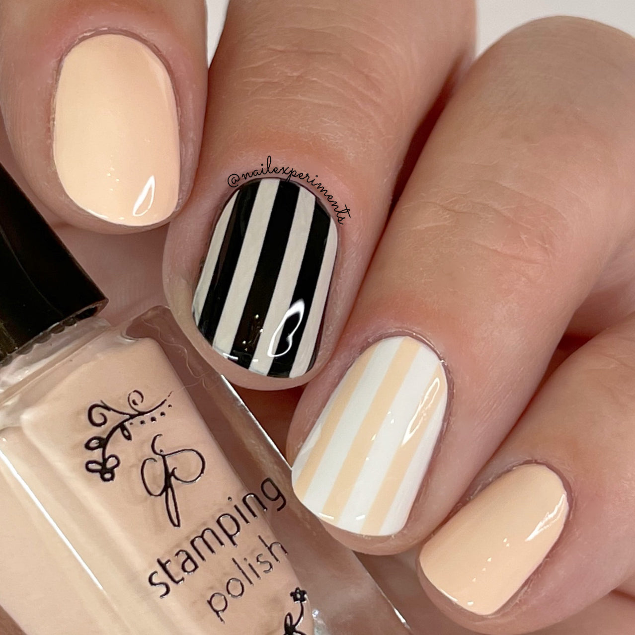 #120 - Milkshake - Nail Art Stamping Color (5 Free Formula)